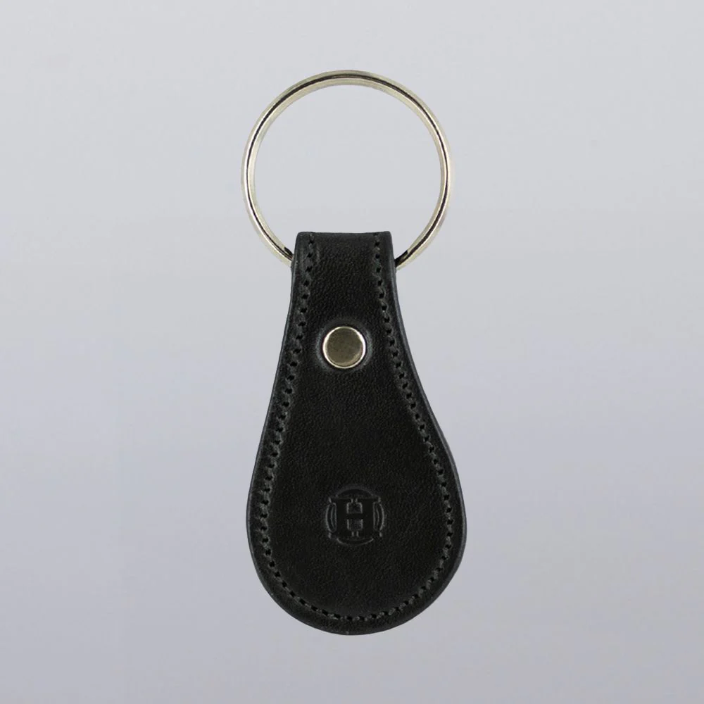 Bell-Shaped Leather Keychain - Image 6