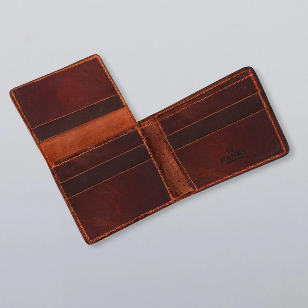 Powell Bison Bifold with ID Window Fold Over - Image 15